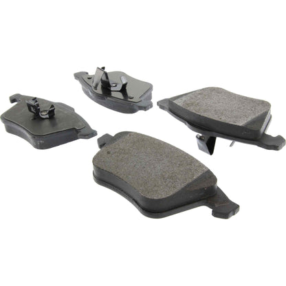 Centric Parts Disc Brake Pad Set Semi-Metallic with Posi Quiet for Mazda 3 2013-2007 Volvo C70 2013-2006 S40 2012-2004 V50 2011-2005 104.09152