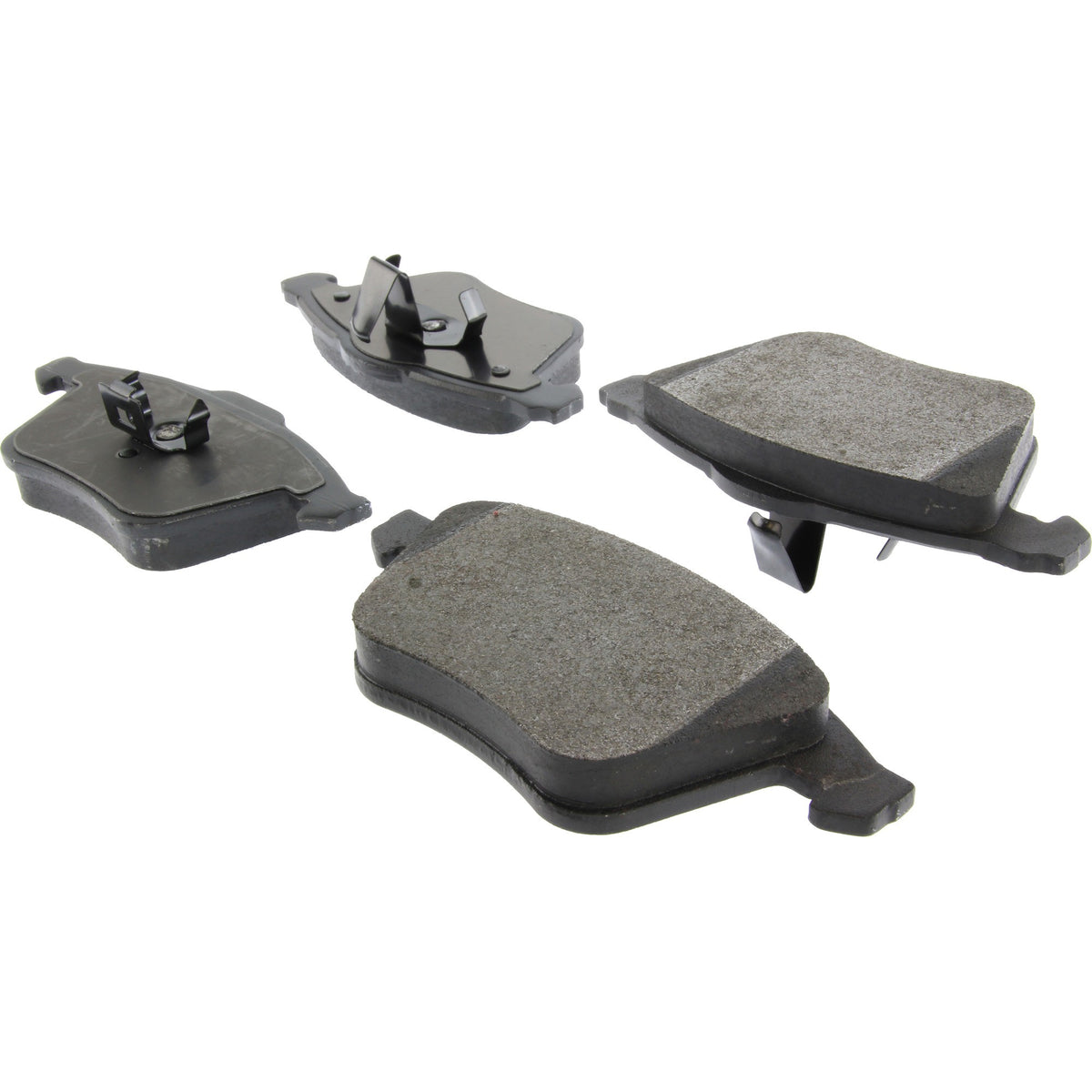 Centric Parts Disc Brake Pad Set Semi-Metallic with Posi Quiet for Mazda 3 2013-2007 Volvo C70 2013-2006 S40 2012-2004 V50 2011-2005 104.09152