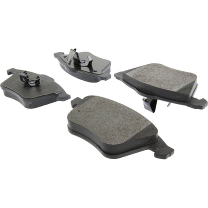 Centric Parts Disc Brake Pad Set Semi-Metallic with Posi Quiet for Mazda 3 2013-2007 Volvo C70 2013-2006 S40 2012-2004 V50 2011-2005 104.09152