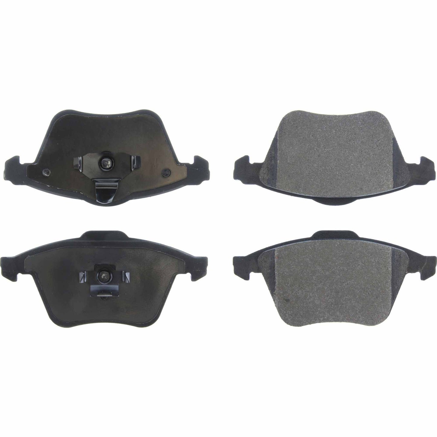 Centric Parts Disc Brake Pad Set Semi-Metallic with Posi Quiet for Mazda 3 2013-2007 Volvo C70 2013-2006 S40 2012-2004 V50 2011-2005 104.09152