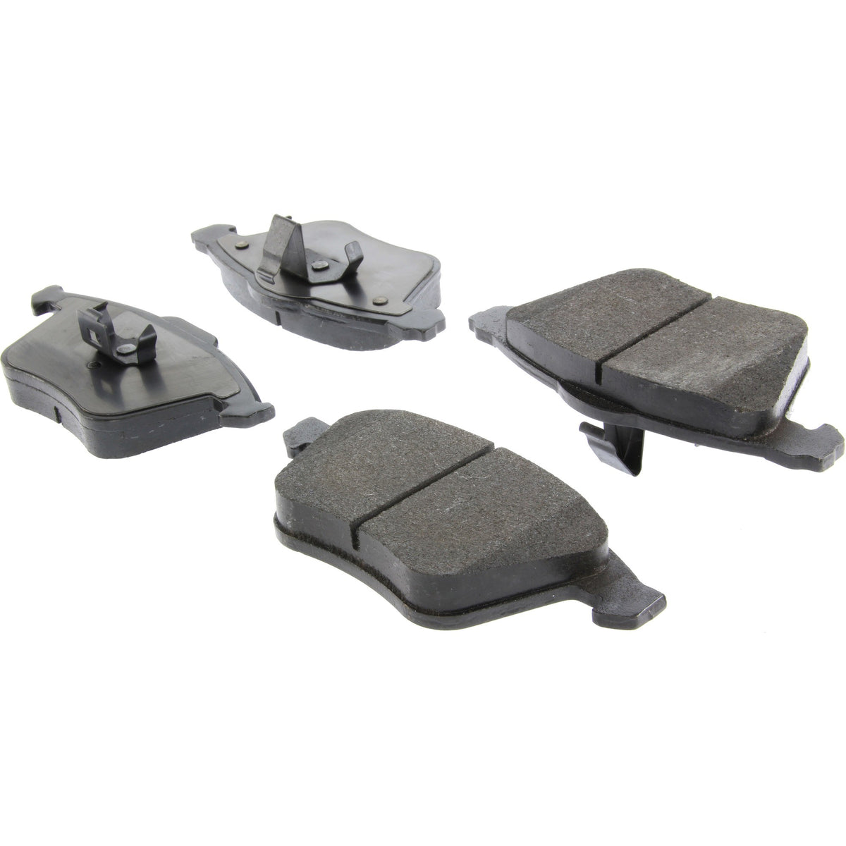 Centric Parts Disc Brake Pad Set Semi-Metallic with Posi Quiet for 2009-2011 Saab 9-3 104.09154