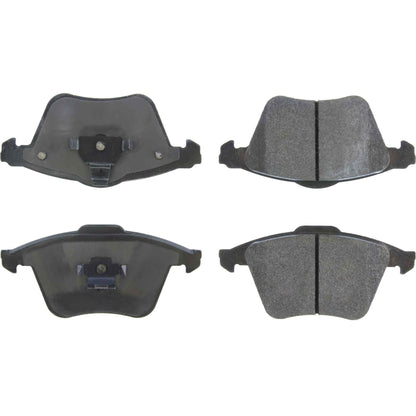 Centric Parts Disc Brake Pad Set Semi-Metallic with Posi Quiet for 2009-2011 Saab 9-3 104.09154