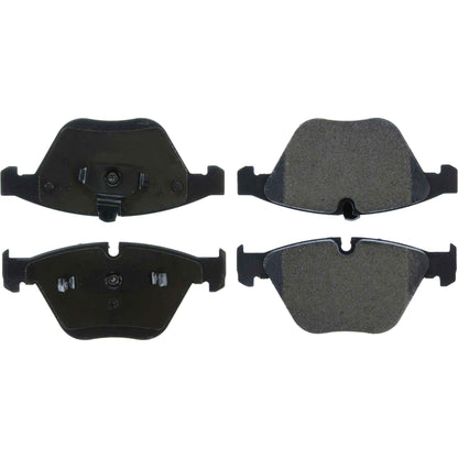Centric Parts Disc Brake Pad Set Semi-Metallic Posi Quiet for BMW 1 Series M 2011, 525i 2007-2004 104.09180