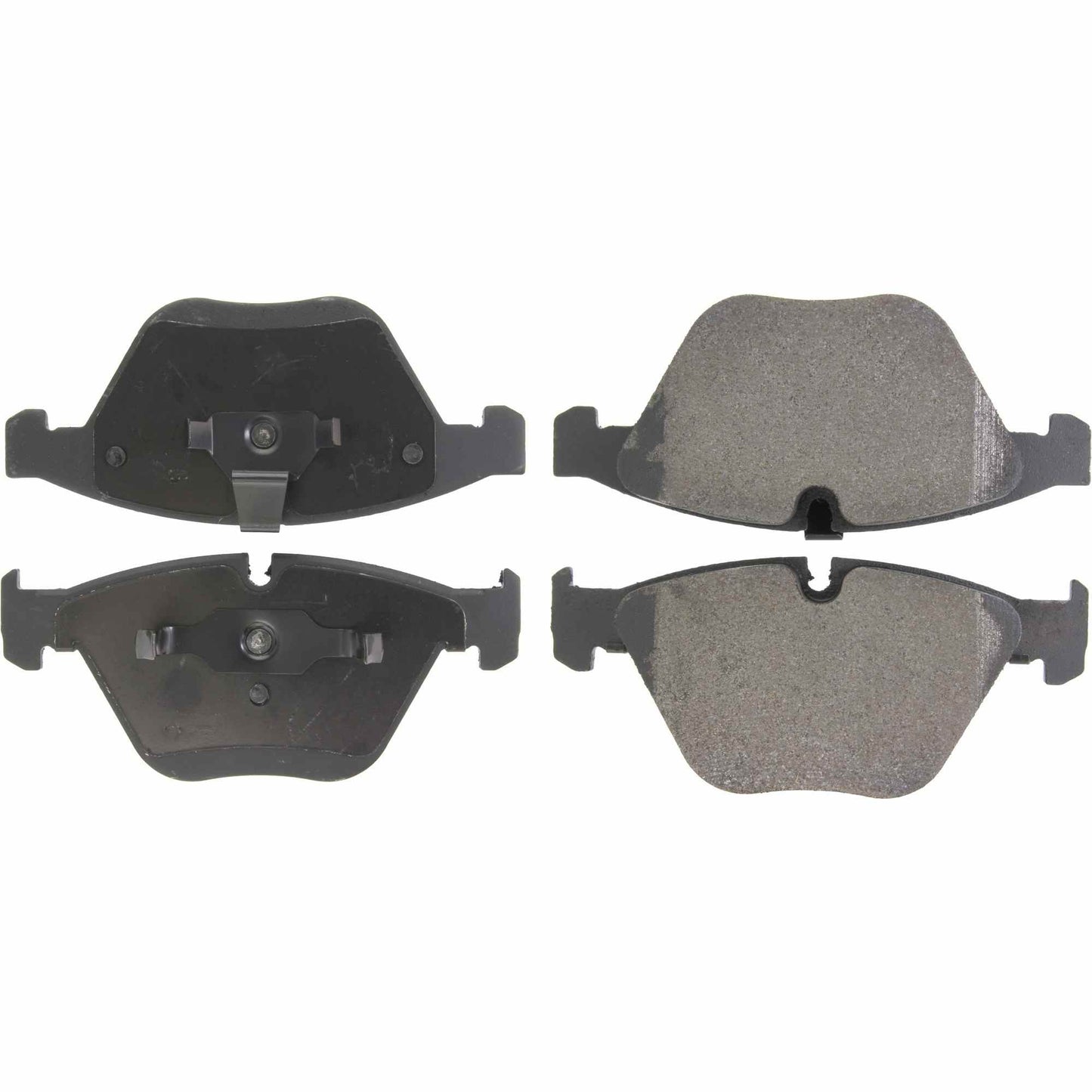Centric Parts Disc Brake Pad Set Semi-Metallic Posi Quiet for BMW 2006-2016 Models 335d, 335i, 335is, 335xi, 545i, 760Li, X1, Z4 104.09181
