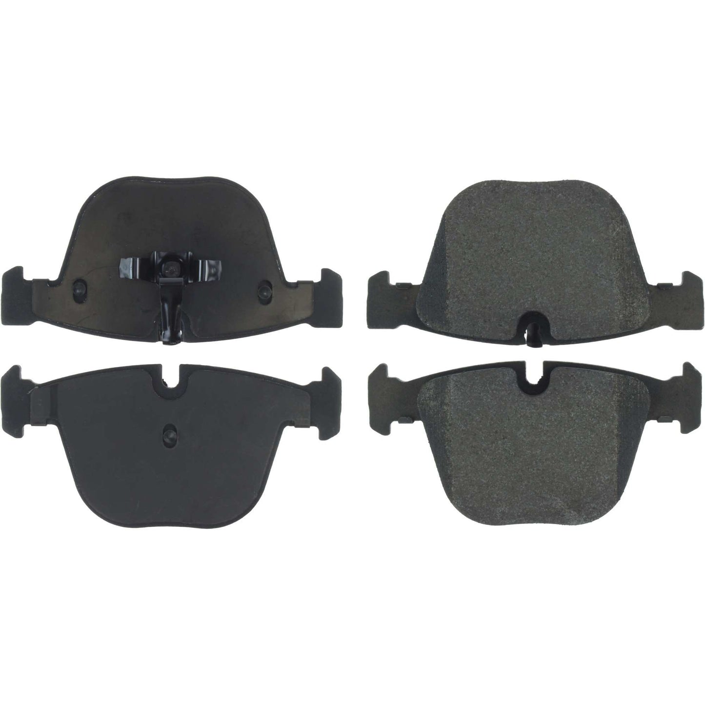Centric Parts Disc Brake Pad Set Posi Quiet Semi-Metallic with Hardware for 2010-2017 BMW 535i GT