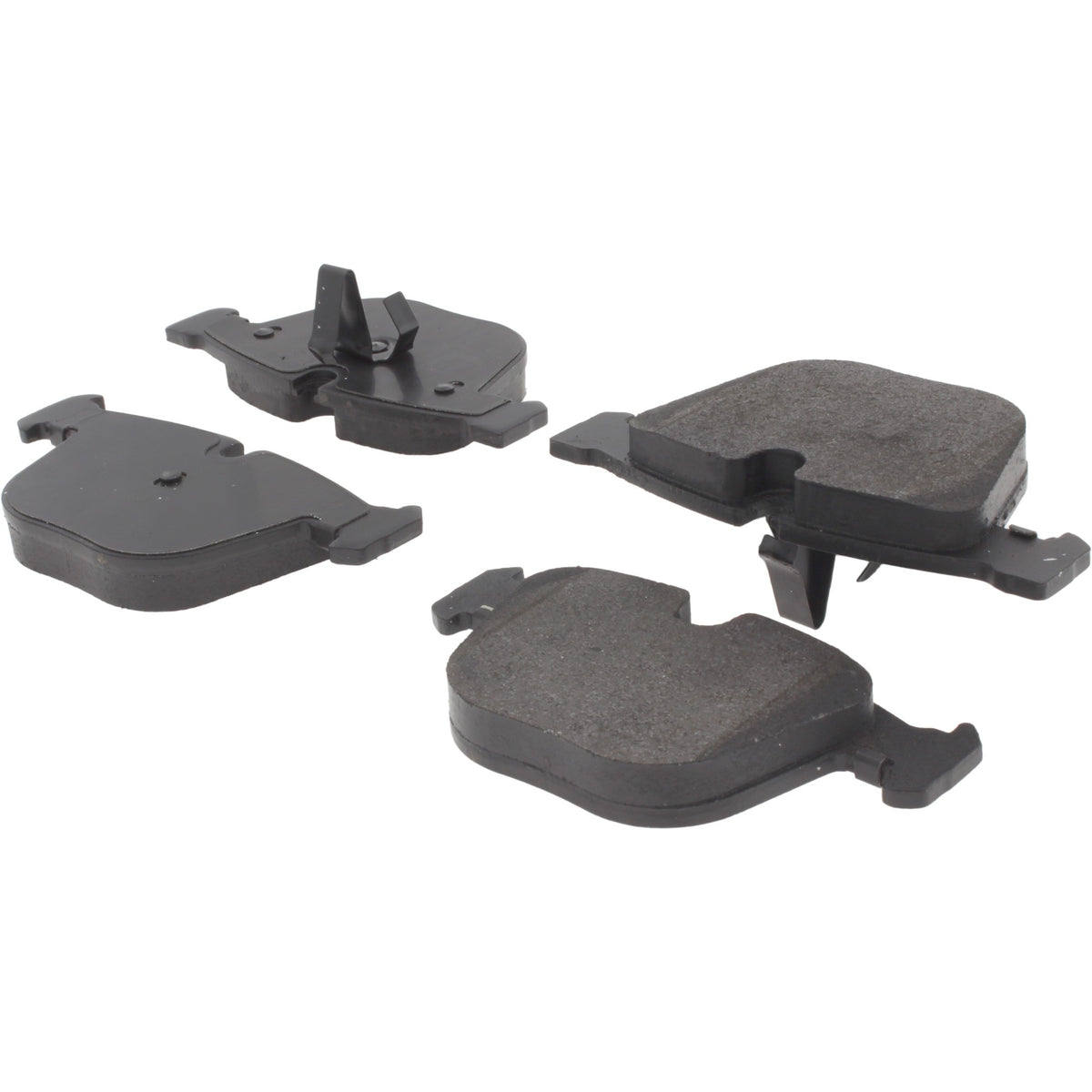 Centric Parts Disc Brake Pad Set Semi-Metallic Posi Quiet for BMW 650Ci 2006-2011, 760Li 2009, X5 2007-2018, X6 2008-2019 104.09193