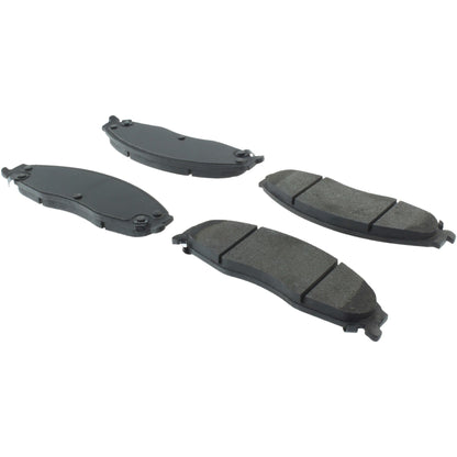 Centric Parts Disc Brake Pad Set Semi-Metallic with Posi Quiet for 2003-2008 Cadillac CTS STS Pontiac Grand Prix 104.09210