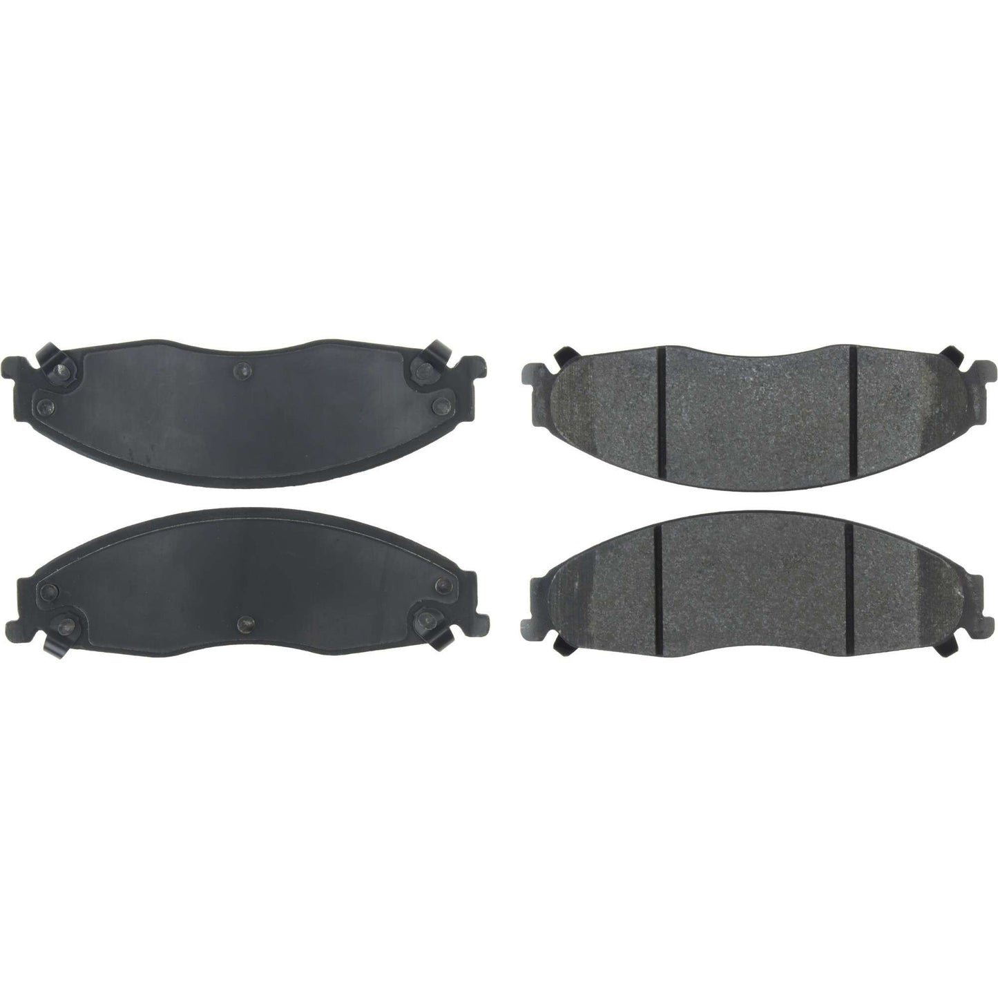 Centric Parts Disc Brake Pad Set Semi-Metallic with Posi Quiet for 2003-2008 Cadillac CTS STS Pontiac Grand Prix 104.09210