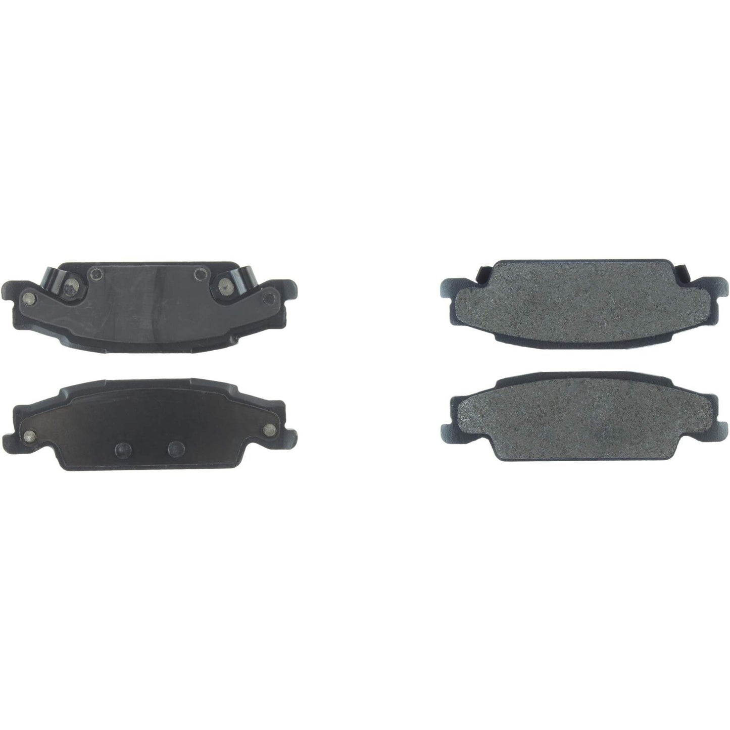 Centric Parts Disc Brake Pad Set Semi-Metallic with Posi Quiet for 2003-2007 Cadillac CTS 2005-2011 STS 2005-2008 Pontiac Grand Prix 104.09220