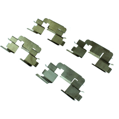 Centric Parts Disc Brake Pad Set Semi-Metallic with Posi Quiet for 2002-2006 Land Rover Freelander 104.09260