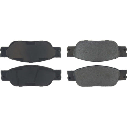 Centric Parts Disc Brake Pad Set Semi-Metallic Posi Quiet for 2003-2005 Jaguar S-Type Vanden Plas XJ8 104.09330