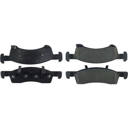 Centric Parts Disc Brake Pad Set Semi-Metallic Posi Quiet for 2002-2006 Ford Expedition Lincoln Navigator 104.09340