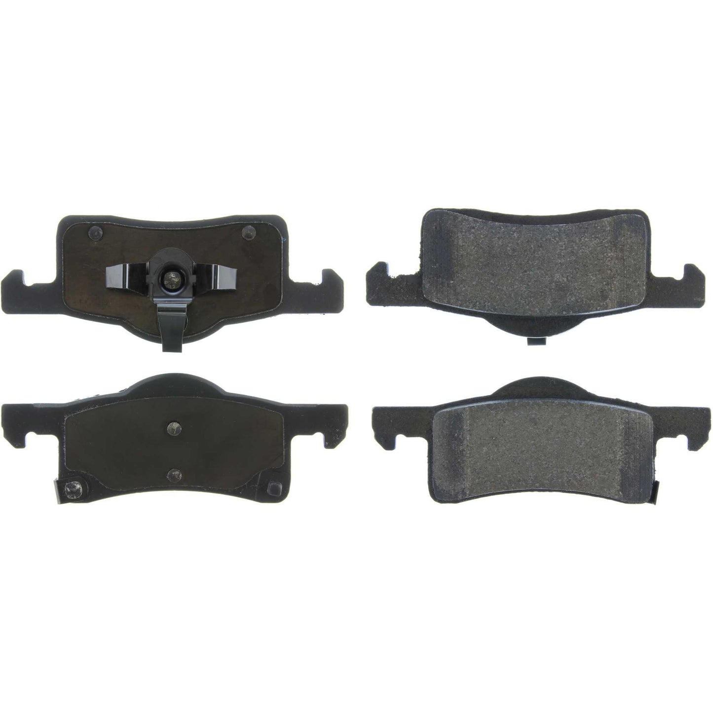 Centric Parts Disc Brake Pad Set Semi-Metallic with Posi Quiet for 2002-2006 Ford Expedition Lincoln Navigator 104.09350