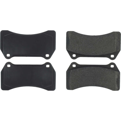 Centric Parts Disc Brake Pad Set Semi-Metallic with Posi Quiet for 2003-2005 Jaguar S-Type Super V8 Vanden Plas XJR 104.09380