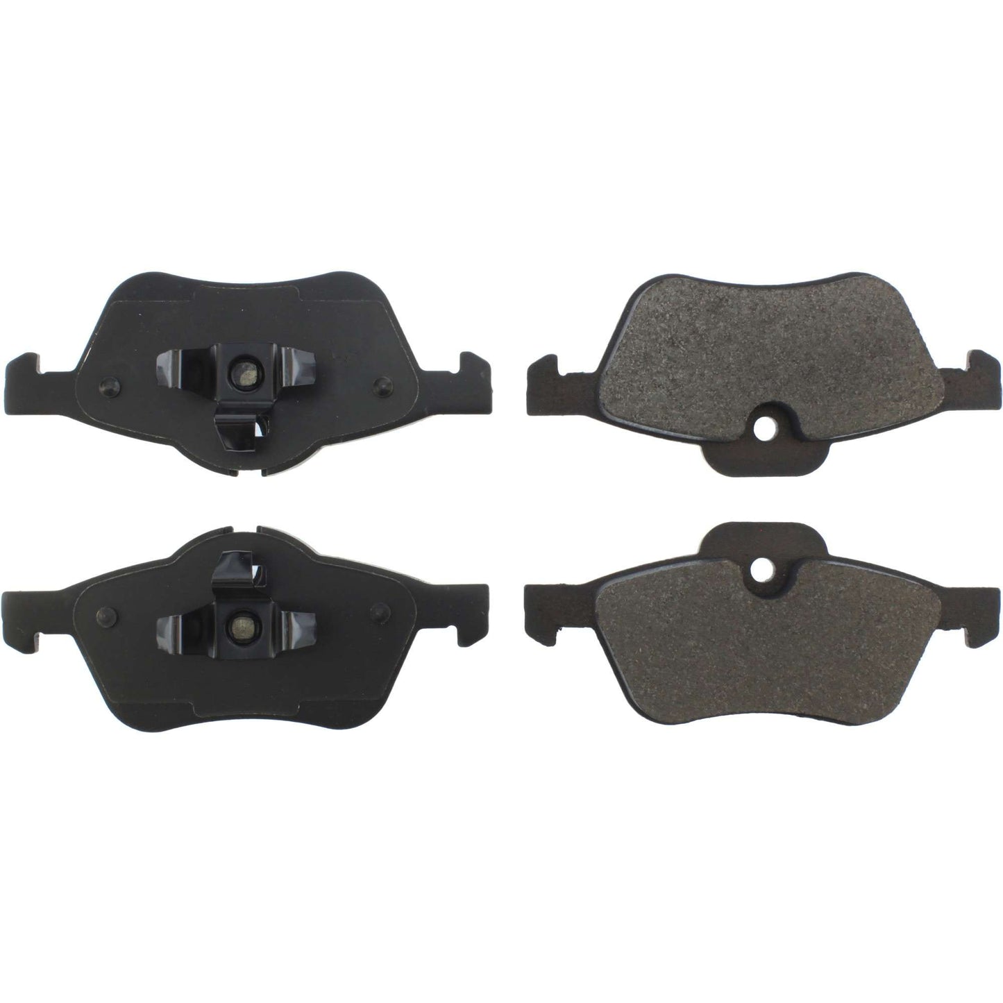 Centric Parts Disc Brake Pad Set Semi-Metallic Posi Quiet for 2002-2008 Mini Cooper 104.09390