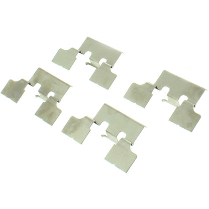 Centric Parts Disc Brake Pad Set Posi Quiet Semi-Metallic with Hardware for 2005-2003 Jaguar S-Type 2005-2004 Vanden Plas 2004 XJ8 104.09440
