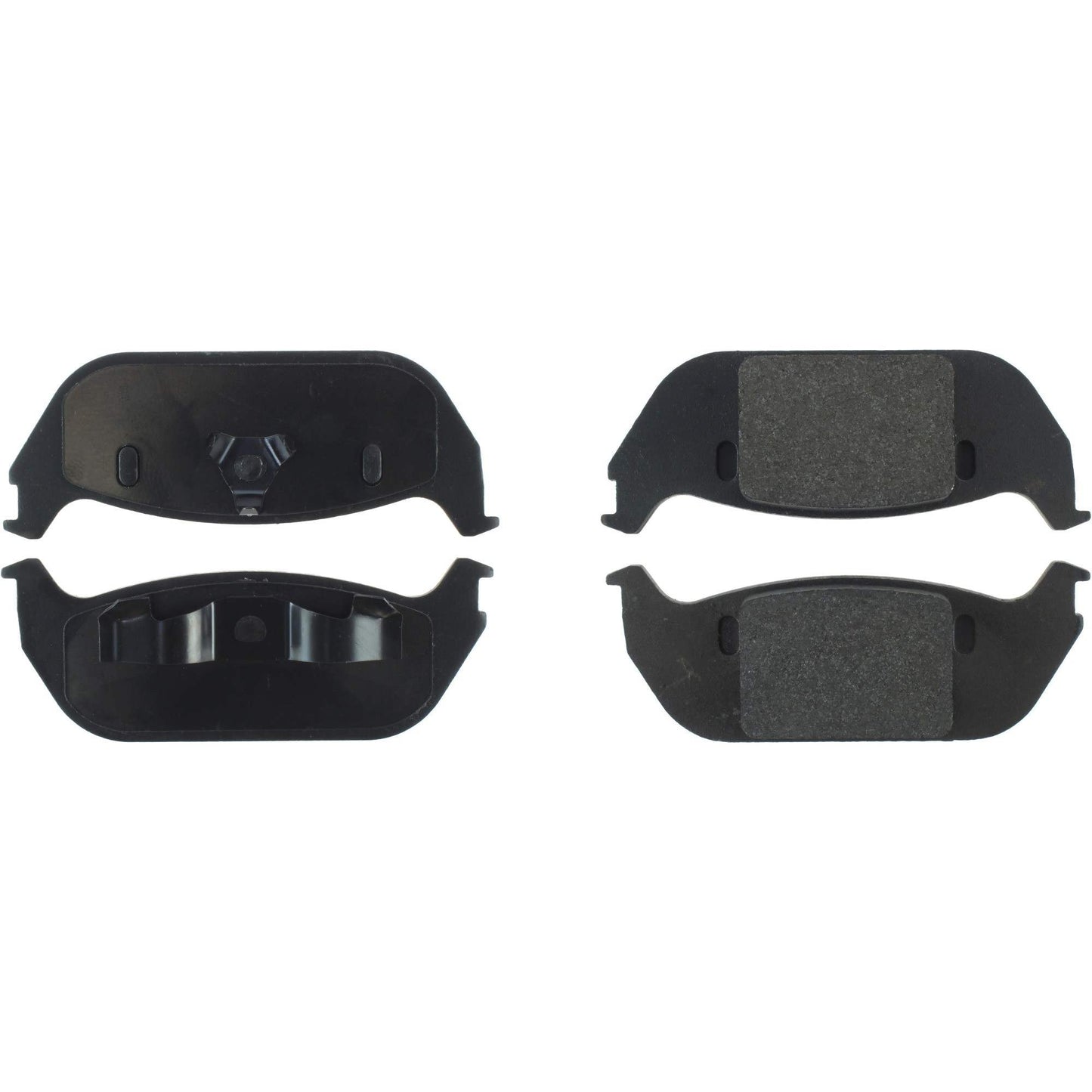 Centric Parts Disc Brake Pad Set Semi-Metallic with Posi Quiet for 2003-2005 Lincoln Aviator 104.09520