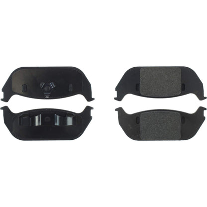 Centric Parts Disc Brake Pad Set Semi-Metallic with Posi Quiet for 2003-2005 Lincoln Aviator 104.09520
