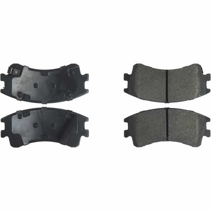 Centric Parts Disc Brake Pad Set Semi-Metallic with Posi Quiet for 2003-2005 Mazda 6 104.09570