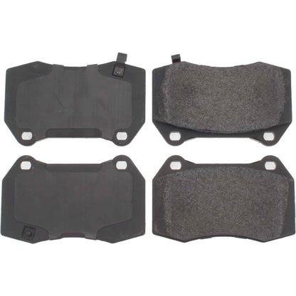 Centric Parts Disc Brake Pad Set Semi-Metallic with Posi Quiet for 2004-2006 Nissan Sentra 104.09601