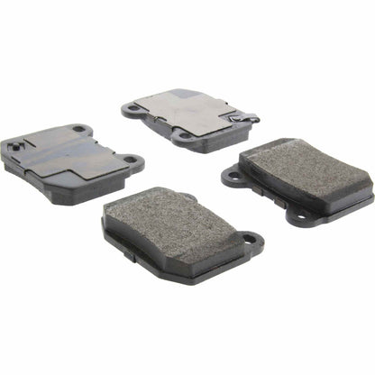 Centric Parts Disc Brake Pad Set Semi-Metallic Posi Quiet for 2004-2003 Infiniti G35, 2008-2003 Nissan 350Z, 2020-2017 Subaru BRZ, 2020-2019 Toyota 86
