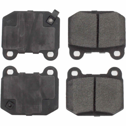 Centric Parts Disc Brake Pad Set Semi-Metallic with Posi Quiet for 2003-2006 Mitsubishi Lancer 104.09611