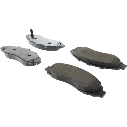 Centric Parts Disc Brake Pad Set Semi-Metallic with Posi Quiet for 2003-2004 Dodge Dakota 104.09620