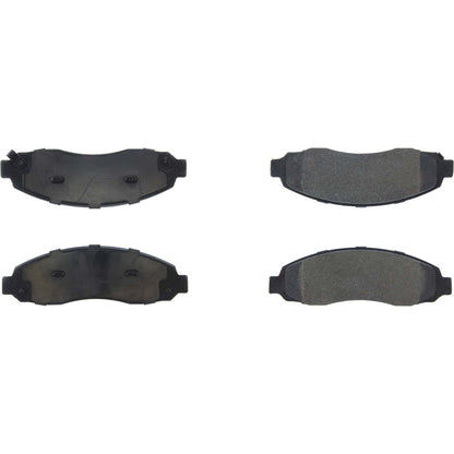 Centric Parts Disc Brake Pad Set Semi-Metallic with Posi Quiet for 2003-2004 Dodge Dakota 104.09620