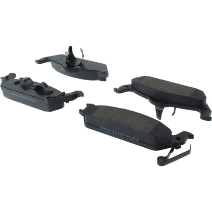 Centric Parts Disc Brake Pad Set Semi-Metallic with Posi Quiet for 2003-2004 Dodge Dakota 104.09630