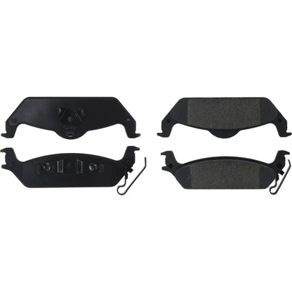 Centric Parts Disc Brake Pad Set Semi-Metallic with Posi Quiet for 2003-2004 Dodge Dakota 104.09630