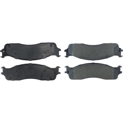 Centric Parts Disc Brake Pad Set Posi Quiet Semi-Metallic with Hardware for 2006-2008 Dodge Ram 1500, 2003-2008 Ram 2500/3500/4000 104.09650