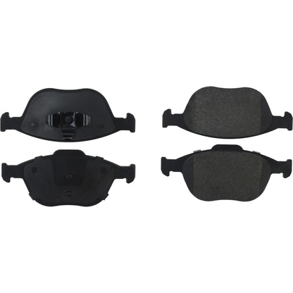 Centric Parts Disc Brake Pad Set Semi-Metallic with Posi Quiet for 2002-2004 Ford Focus 2010-2013 Transit Connect 104.09700