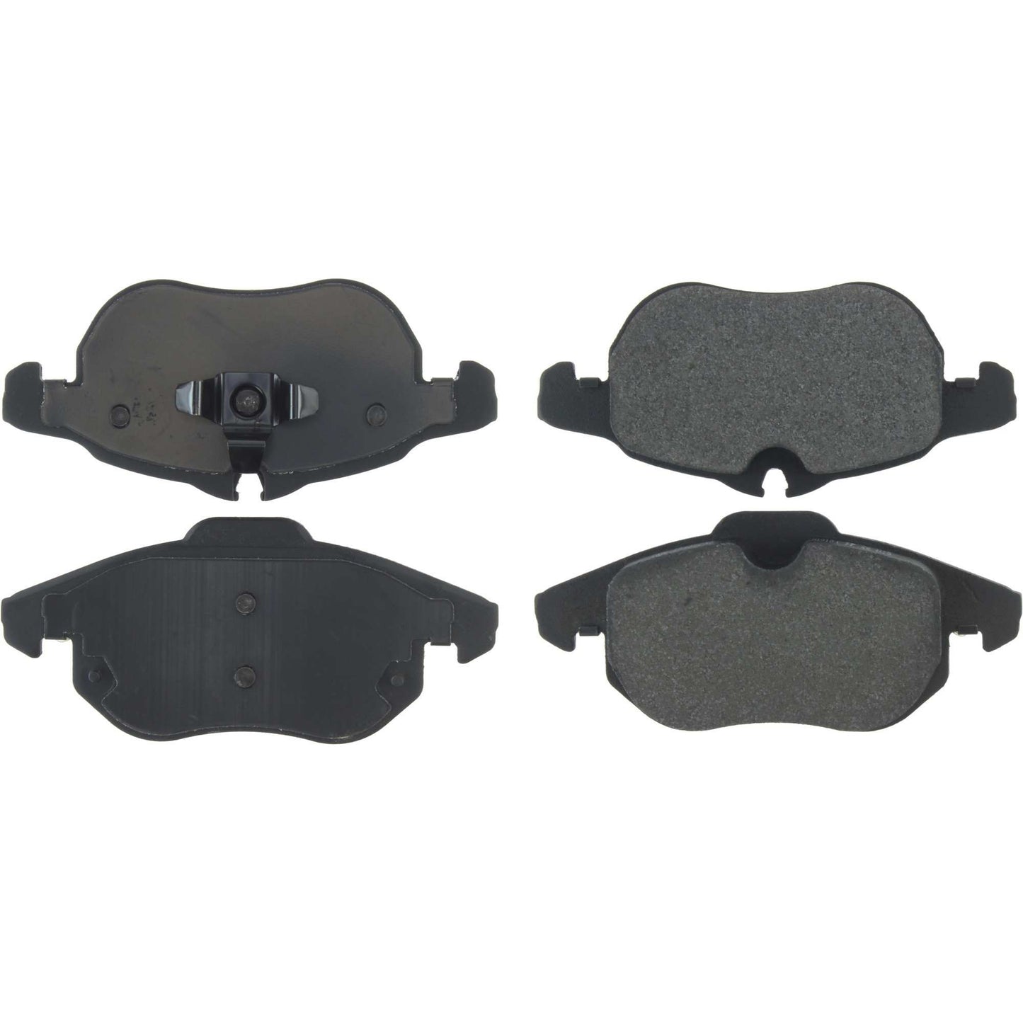 Centric Parts Disc Brake Pad Set Semi-Metallic with Posi Quiet for 2008-2007 Cadillac BLS 2005-2003 Chevrolet Vectra 2011-2006 Saab 9-3 2011-2010 104.09720