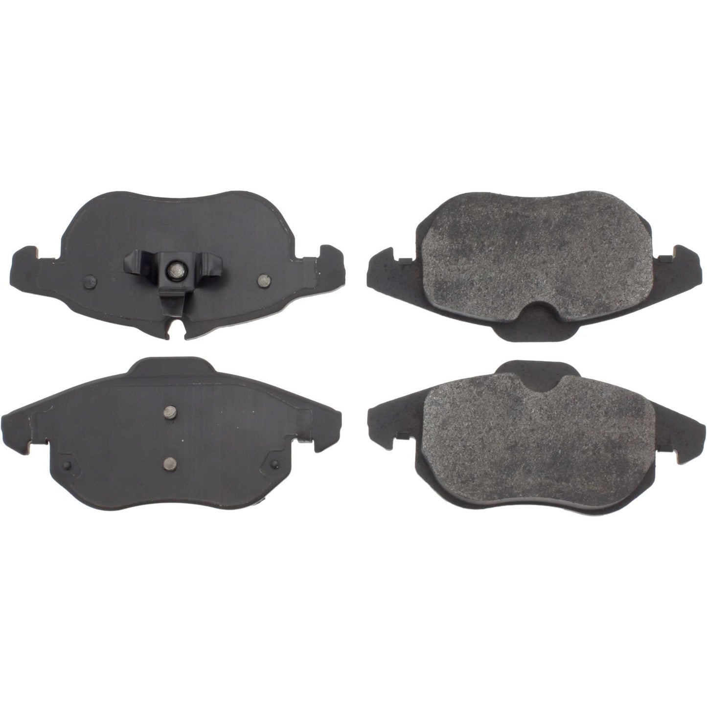 Centric Parts Disc Brake Pad Set Semi-Metallic with Posi Quiet for 2003-2005 Saab 9-3 104.09721