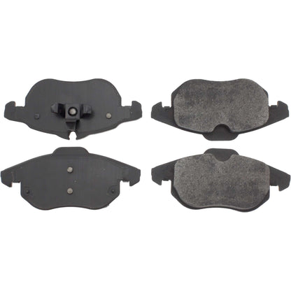 Centric Parts Disc Brake Pad Set Semi-Metallic with Posi Quiet for 2003-2005 Saab 9-3 104.09721