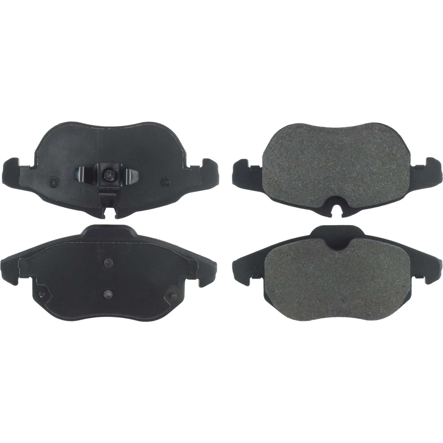 Centric Parts Disc Brake Pad Set Semi-Metallic with Posi Quiet for 2003-2005 Saab 9-3 104.09722