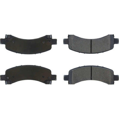 Centric Parts Disc Brake Pad Set Semi-Metallic Posi Quiet for 2002-2006 Cadillac Escalade