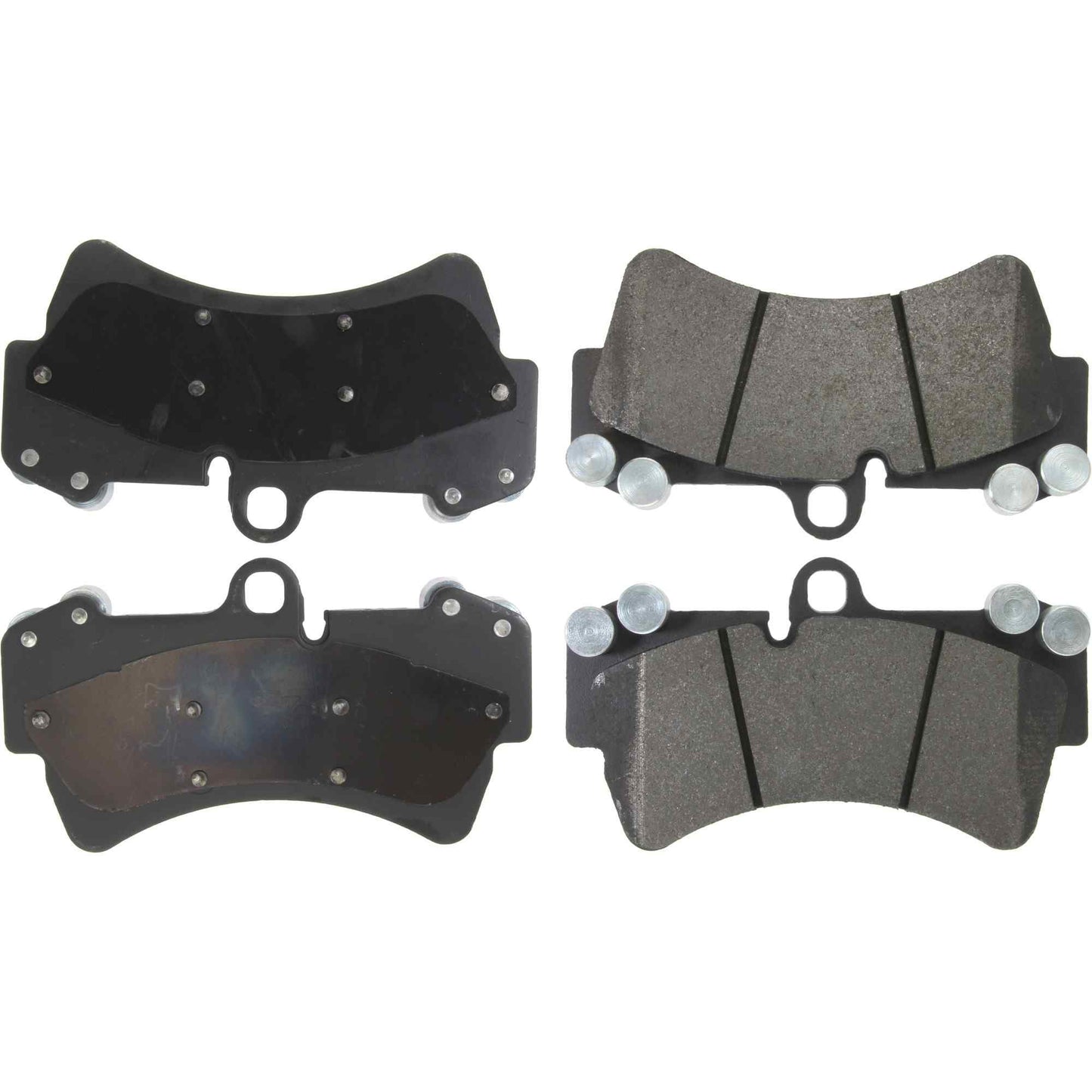 Centric Parts Disc Brake Pad Set Semi-Metallic with Posi Quiet for Audi Q7 2015-2007 Porsche Cayenne 2006-2003 Cayenne 2010-2008 Volkswagen Touareg 2010-2004 104.09770