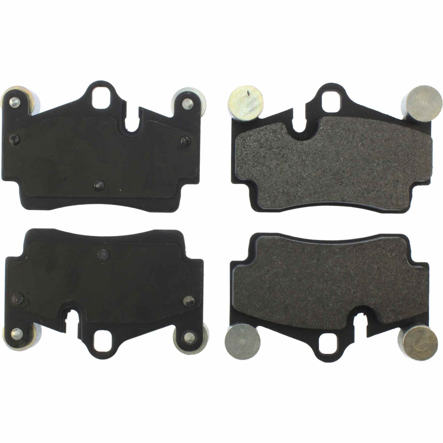 Centric Parts Disc Brake Pad Set Posi Quiet Semi-Metallic with Hardware for Audi Q7 2015-2007 Porsche Cayenne 2006-2003 Cayenne 2010-2008 Volkswagen Touareg 2010-2004 104.09780