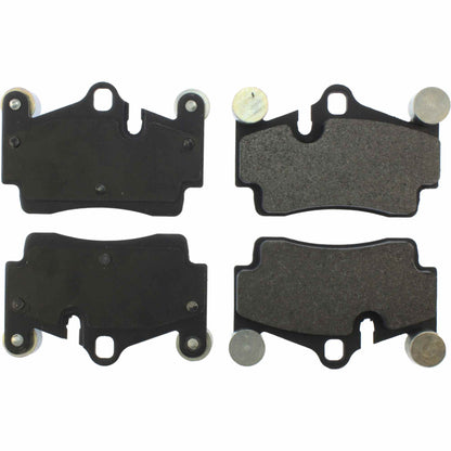 Centric Parts Disc Brake Pad Set Posi Quiet Semi-Metallic with Hardware for Audi Q7 2015-2007 Porsche Cayenne 2006-2003 Cayenne 2010-2008 Volkswagen Touareg 2010-2004 104.09780
