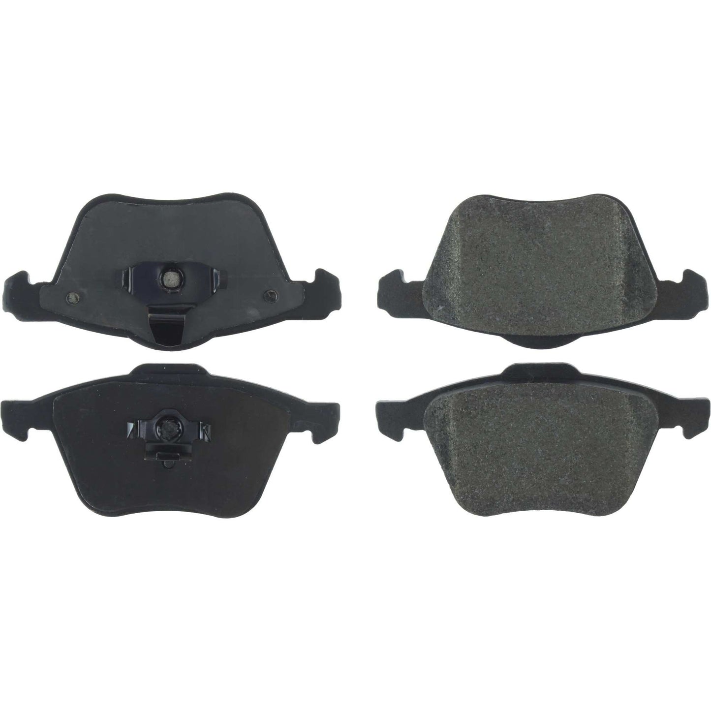 Centric Parts Disc Brake Pad Set Semi-Metallic with Posi Quiet for 2010 Ford Focus 2009-2008 Volvo S60 2014-2003 XC90 104.09790