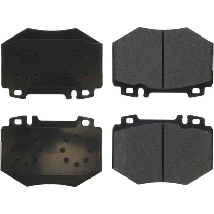 Centric Parts Disc Brake Pad Set Semi-Metallic with Posi Quiet for 2001-2005 Mercedes-Benz S600 S500 104.09850