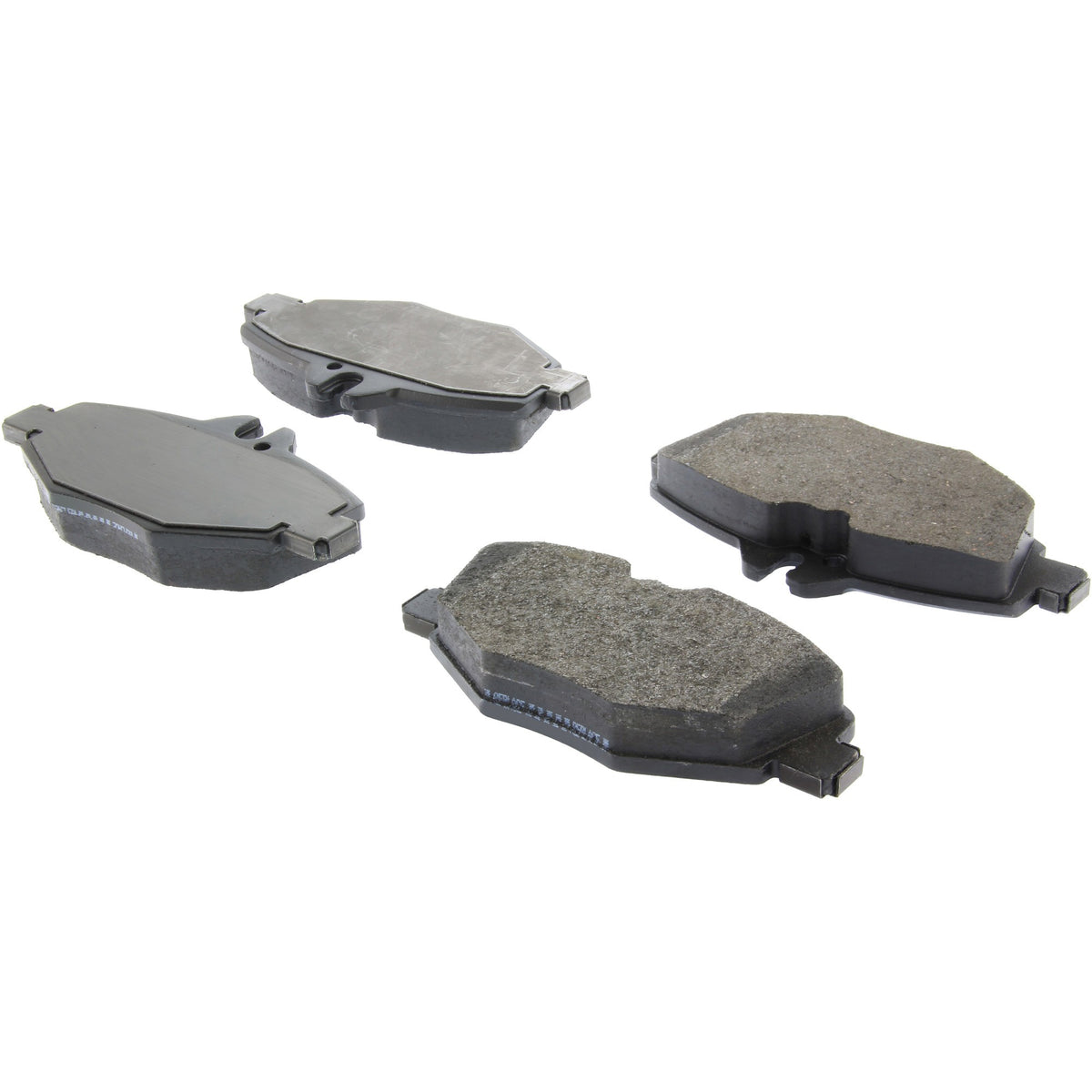 Centric Parts Disc Brake Pad Set Semi-Metallic Posi Quiet for 2003-2009 Mercedes-Benz E320 E350 104.09870