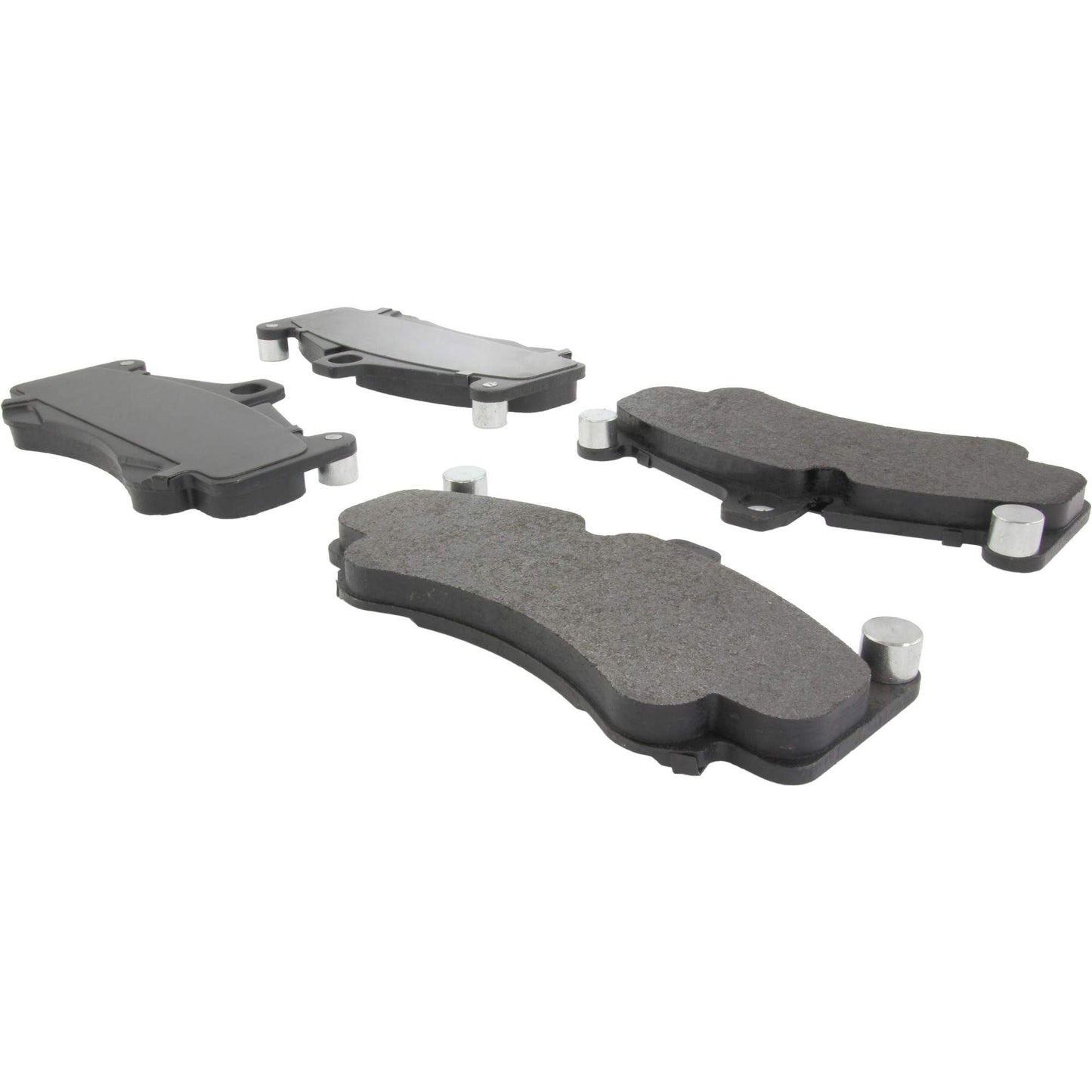 Centric Parts Disc Brake Pad Set Semi-Metallic with Posi Quiet for Porsche 911 2013-2001 Boxster 2012-2005 Carrera GT 2006-2004 Cayman 2012-2006 104.09910