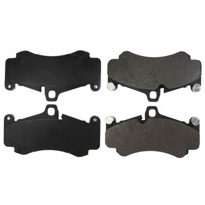 Centric Parts Disc Brake Pad Set Semi-Metallic with Posi Quiet for Porsche 911 2013-2001 Boxster 2012-2005 Carrera GT 2006-2004 Cayman 2012-2006 104.09910