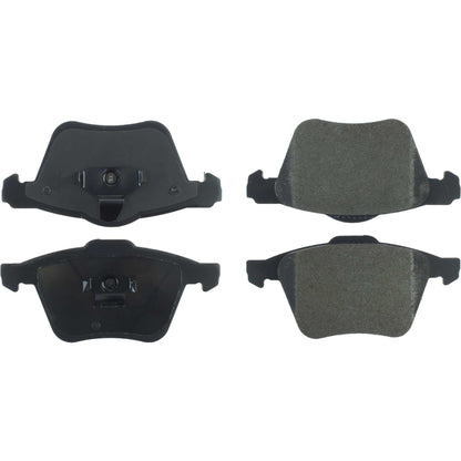 Centric Parts Disc Brake Pad Set Semi-Metallic with Posi Quiet for 2003-2014 Volvo XC90 104.10030