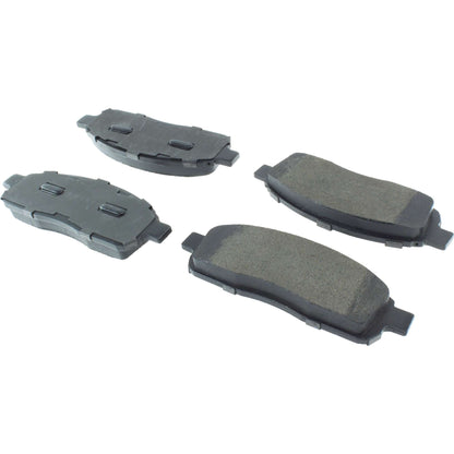 Centric Parts Disc Brake Pad Set Semi-Metallic Posi Quiet for Ford F-150 2008-2004 Lobo 2009-2003 Lincoln Mark LT 2008-2006 104.10110