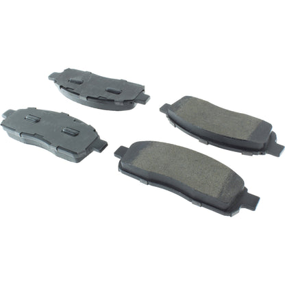 Centric Parts Disc Brake Pad Set Semi-Metallic Posi Quiet for Ford F-150 2008-2004 Lobo 2009-2003 Lincoln Mark LT 2008-2006 104.10110