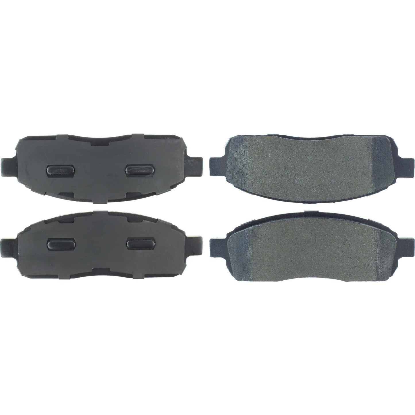 Centric Parts Disc Brake Pad Set Semi-Metallic Posi Quiet for Ford F-150 2008-2004 Lobo 2009-2003 Lincoln Mark LT 2008-2006 104.10110