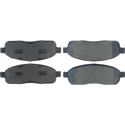 Centric Parts Disc Brake Pad Set Semi-Metallic Posi Quiet for Ford F-150 2008-2004 Lobo 2009-2003 Lincoln Mark LT 2008-2006 104.10110
